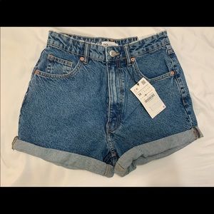 Zara denim shorts